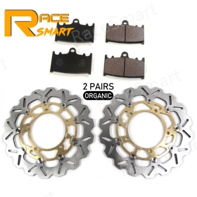 Rotores de freno delanteros pastillas de discos para Suzuki Katana GSX650F 2008 2009 2010 2011 2012 Foto 1 de 4