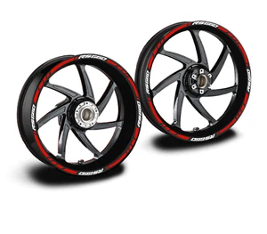 Adesivi cerchi aprilia rs660 bianco e rosso moto - Bild 1 von 3