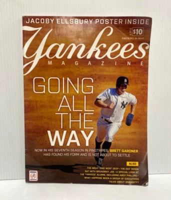 Yankees Magazine~ May 2014 Jacoby Ellsbury Poster Included PB (FC209-1Q747 - Image 1 of 4