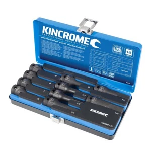 Kincrome 10 Pce 1/2" Drive Hex Allen Impact Socket Set 5-19mm in EVA Foam K28210 - Picture 1 of 9