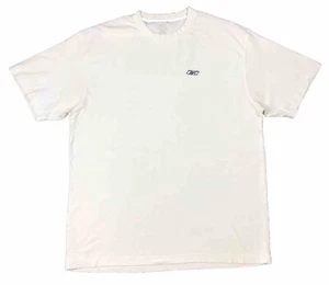 RBK Herren 100 % Baumwolle Reebok klassisches gesticktes Logo weiß Rundhalsausschnitt T-Shirt - Bild 1 von 9