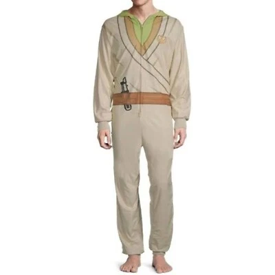 Traje de unión de una pieza Mad Engine Star Wars Yoda adulto, disfraz, pijama - nuevo con etiquetas Foto 1 de 2