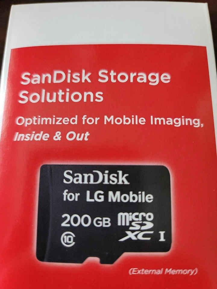 NEW SanDisk Ultra 200GB Micro SDXC UHS-I U1 Card: High-speed Class 10.  - Image 1 of 1