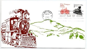 #2226 LOCOMOTIVE TRANSPORTATION SERIES STAMP FIRST DAY OF ISSUE FDC - Picture 1 of 1