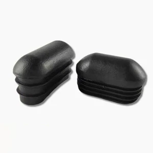 Oval Plastic End Caps Tube Inserts Bungs Blanking Plugs Stoppers Curved Surface - Picture 1 of 16