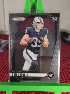2024 Panini Prizm - Rookie Brock Bowers #315  (RC) Base - Picture 1 of 4