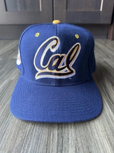 Vintage 90s Cal Berkeley Golden Bears Fitted Hat Size 7.5 - Picture 1 of 6
