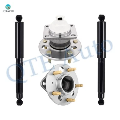 Set of 4 Rear Shock-Wheel Hub Bearing Assembly For 1997 1998 Pontiac Trans Sport - Image 1 of 4