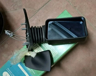 SPECCHIO RETROVISORE DESTRO MANUALE FIAT CROMA PRIMA SERIE VITALONI 1352052 - Immagine 1 di 4