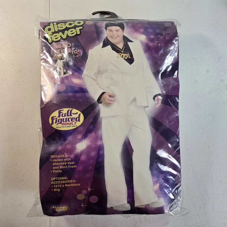 Foro Novedades Disco Fiebre Años 70 Figura Completa Adulto Disco Disfraz Foto 1 de 4