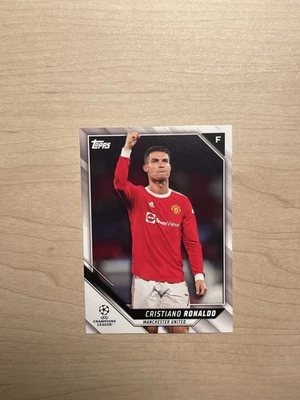 2022 Topps UEFA Cristiano Ronaldo #100 SP Short Print Image Variation  - Image 1 of 3