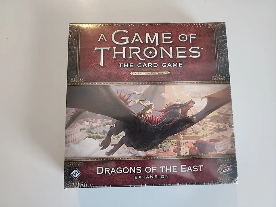 A Game of Thrones The Card Game Dragons of the East Expansion LCG NEW AND SEALED - Image 1 of 4