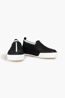 RRP€342 HOGAN Sneakers US6.5 UK3.5 EU36.5 Glitter Studded Made in Italy — 第 1/4 张图片