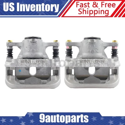 Pair Rear Brake Calipers for 2012 2013 2014 2015 Mercedes-Benz ML350 - Image 1 of 4