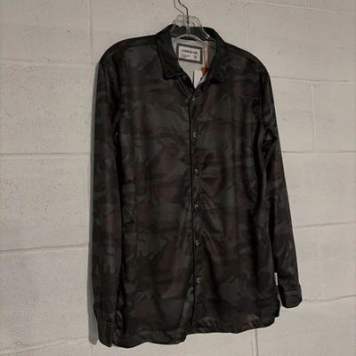 SOVEREIGN CODE LOS ANGELES Camo LONG SLEEVE SHIRT - Boys 18-20 - NWT - Image 1 of 4