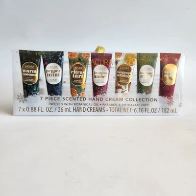 Crema de Manos Perfumada Colección 7 Piezas Lacura 6.16 FL.OZ Aceite Botánico Total Nuevo Foto 1 de 4