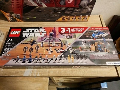 LEGO 66804 Stars Wars CLONE WARS & THE MANDALORIAN GIFT SET—75372, 75373, 75391 - Image 1 of 2