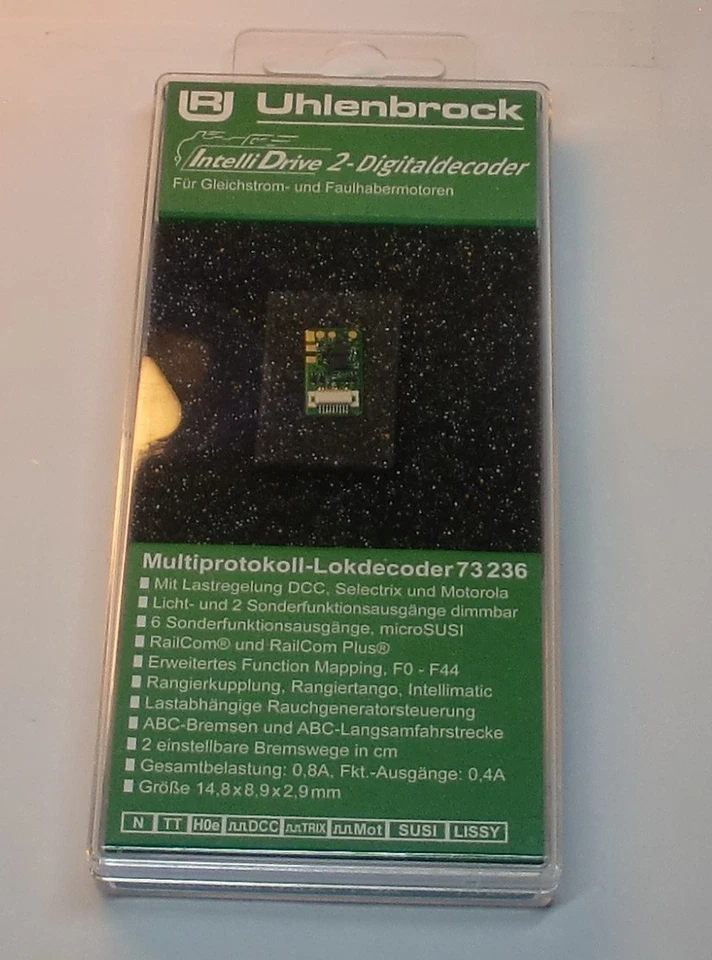 Uhlenbrock 73236 ID2 Digitaldecoder Next-18 - Bild 1 von 1