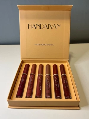 New 6 Piece Matte Liquid Lipstick Set Gift Women Teen Make Up Lot - Image 1 of 4