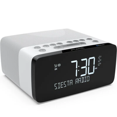 Pure Siesta Charge Bluetooth Radiowecker, Graphit - Bild 1 von 3