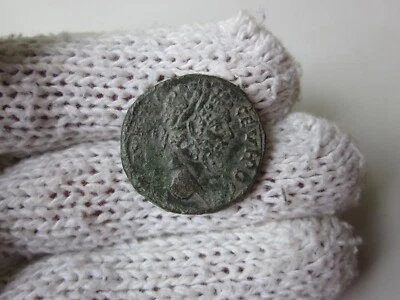 MUY RARA MONEDA DE BRONCE COLONIAL ROMANA ANTIGUA - Septimio Severo II - III D. Foto 1 de 4