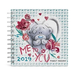 Agenda 2019 Me to you Family Agenda 2019 Tatty Teddy Carte Blanche 16 x 16 cm - Imagen 1 de 3