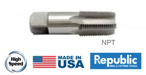 3/8''-18 HIGH SPEED STEEL PIPE TAP - NPT J208-4 ITEM NUMBER 125-00024 - Picture 1 of 1