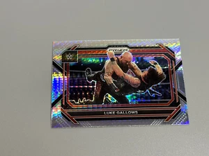 Luke Gallows 2023 Panini Prizm WWE Silver Hyper Prizm #3 Raw - Picture 1 of 2