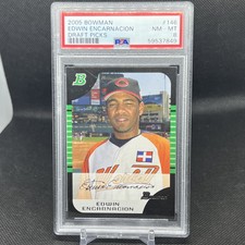 2005 Bowman Draft Gold Cincinnati Reds Baseball Card #146 Edwin Encarnacion PROS