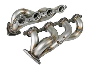 AFE Power 48-34134 Twisted Steel 1-3/4 IN 304 Stainless Steel Short Tube Header - Picture 1 of 16