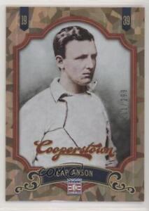 2012 Panini Cooperstown Crystal Collection /299 Cap Anson #163 HOF