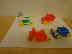 Fisher Price Vintage Little People #656 - Play Family Little Riders 4 Stück - Bild 1 von 3