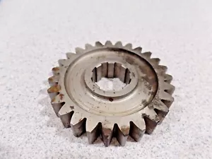 VINTAGE HARLEY DAVIDSON 27 TOOTH COUNTERSHAFT DRIVE GEAR (H) - Picture 1 of 9