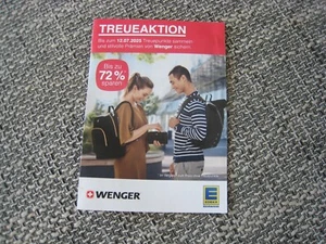Treueaktion EDEKA Artikel von WENGER 20 Punkte bis 72% sparen! bis zum 12.07.25 - Bild 1 von 7