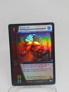 VS System: Trigon, The Terrible [NM] DC Origins TCG CCG Classic Marvel DC Foil - Picture 1 of 5