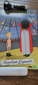 2011 SDCC COMIC CON ESCLUSIVO FOX NAPOLEON DYNAMICITE THUNDERCONE POSTER 11X17 - Foto 1 di 1