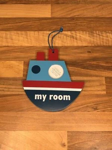 BRAND NEW GISELA GRAHAM PHOTO FRAME MY ROOM DOOR HANGER BOAT/SHIP DESIGN GIFTS - Picture 1 of 3