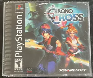 Chrono Cross PS1 (PlayStation 1, 1999-2000) schwarzes Etikett - Bild 1 von 4