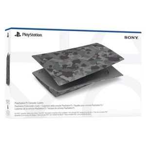 Sony PS5 Standard Disc Edition - Funda para consola - Gris camuflaje NUEVO - Imagen 1 de 2