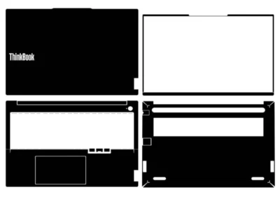 Laptop Leather Skin Stickers Fit Lenovo Thinkbook 16 G6 (2024) - Image 1 of 4