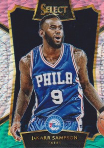 2015-16 Select Basketball Prizms Tri Color #84 JaKarr Sampson CON
