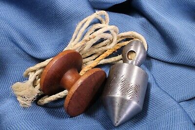 Plomada Hierro Con Nuez. S.XVIII Iron Plumb Bob With Nut. 18Th Century. • 814.05€