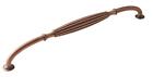 Blythe Traditional Kitchen Cabinet Pull 18&quot; Center to Center Brushed Copper - p