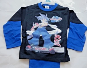 Jungen schwarz & blau Baybalde Pyjama - Alter 5 - 6 Jahre - neu ohne Etikett - Bild 1 von 1