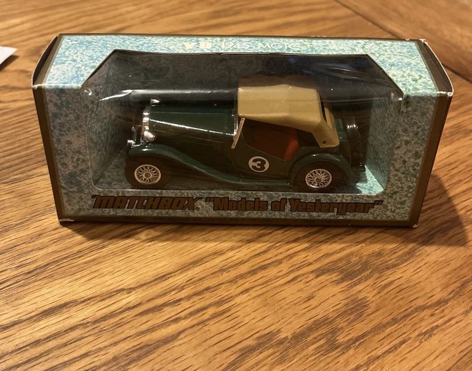 Matchbox Models Of Yesteryear Y8-4 1945 MG "TC" Issue 6. Good Condition, Boxed. - Image 1 of 1