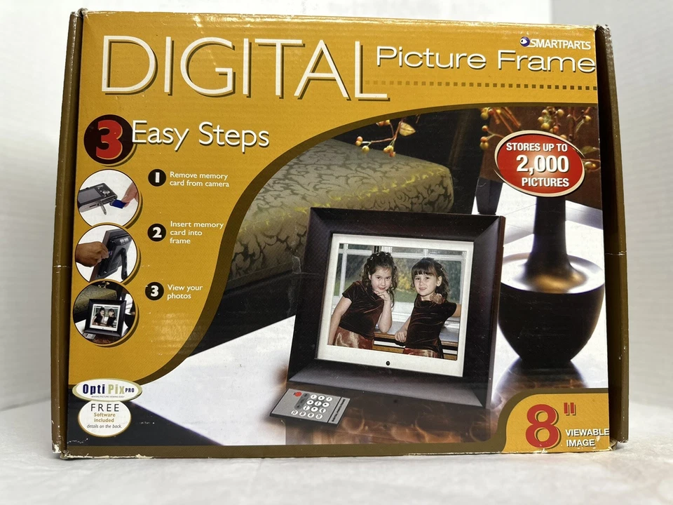 Smartparts SPX8 8" Digital Picture Frame - Image 1 of 2