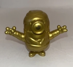 Golden Minion The Rise Of Gru 2” Figure Plastic McDonalds Toy 2019 LCS LLC D3Y - Imagen 1 de 8
