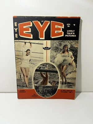 RARE Vintage Eye Humorama Magazine Lively Talk’n Pictures April 1960 #37 - Image 1 of 3