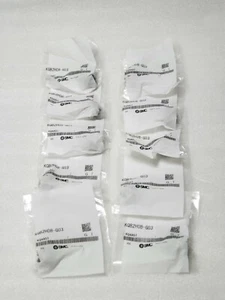 10 Pcs. - SMC KQB2H08-G03 Pneumatic Straight Tube-to-Tube Adapter, Push in 8 mm - Picture 1 of 5