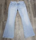 Jeans femme Abercrombie and Fitch Low-Rise Flare taille 0 short